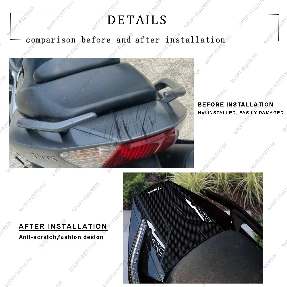 Kit adesivi 3D gel per Yamaha TMAX 500 2008 2011