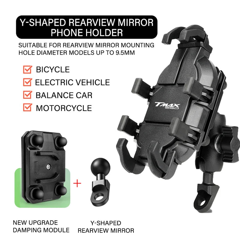 Supporto smartphone GPS per Yamaha TMAX 500 530 560 2024 2025