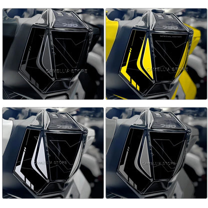 Adesivi 3D in resina serbatoio laterale Honda X-ADV 750 2025 impermeabili