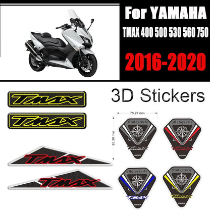 Adesivo 3D logo TMAX per Yamaha TMAX 400 500 530 560 2016 2020