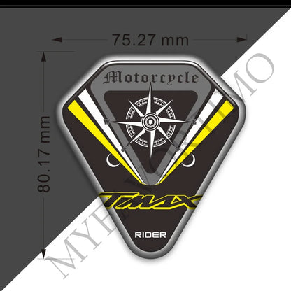 Adesivo 3D logo TMAX per Yamaha TMAX 400 500 530 560 2016 2020