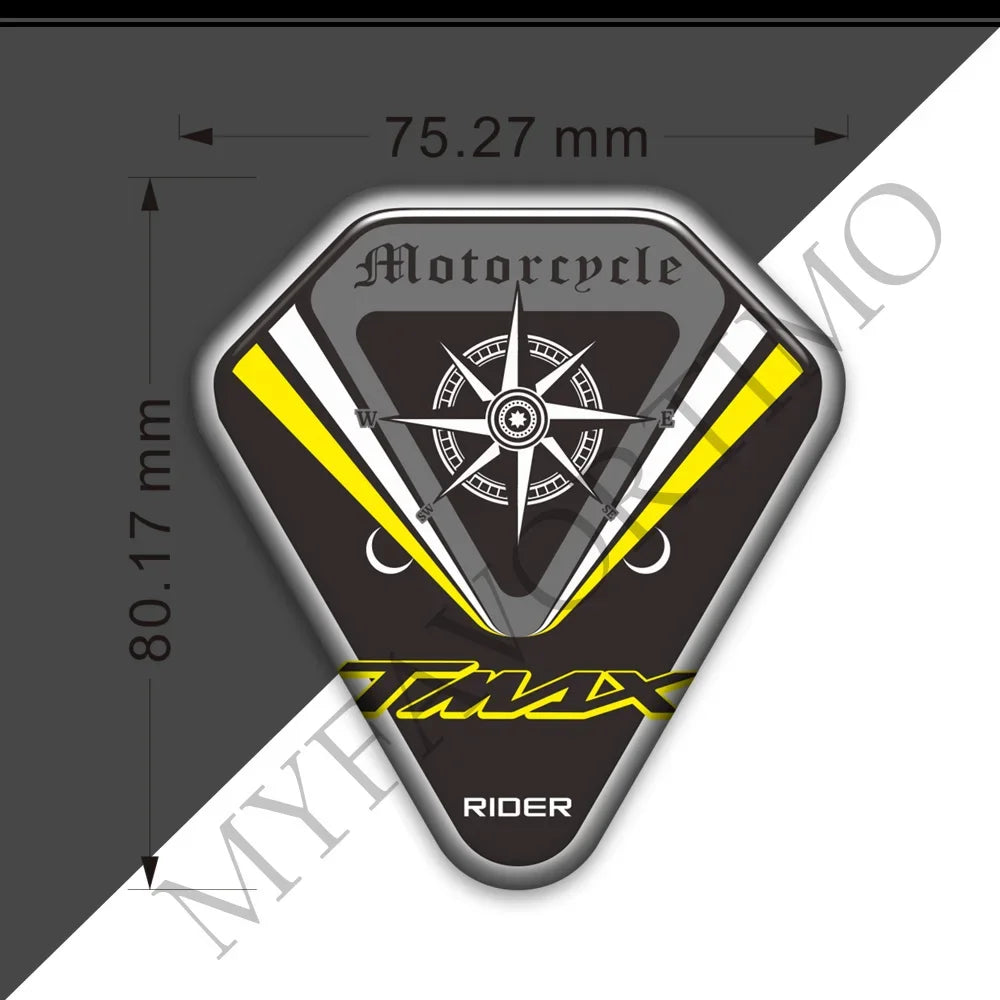 Adesivo 3D logo TMAX per Yamaha TMAX 400 500 530 560 2016 2020